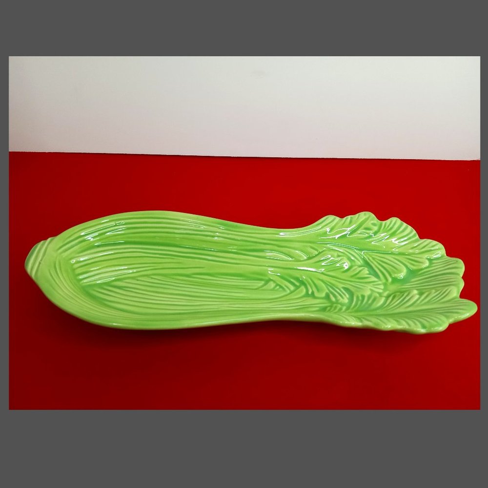 Celery Serving Dish 12" North Star Mountainside Ceramic